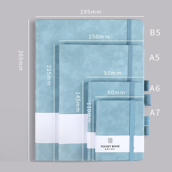

Buku Pocket Notebook Polos custom ukuran A5