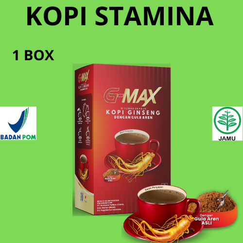 

COD TERLARIS PROMO 88 Promo Kopi Gingseng G Max Kopi Kesehatan Pria dan Wanita