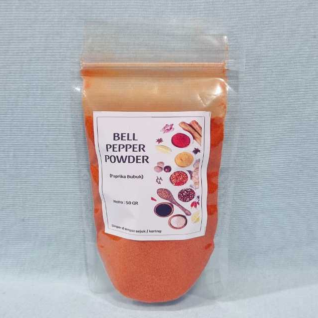 

Paprika Bubuk / Bell Pepper Powder (50 gr)