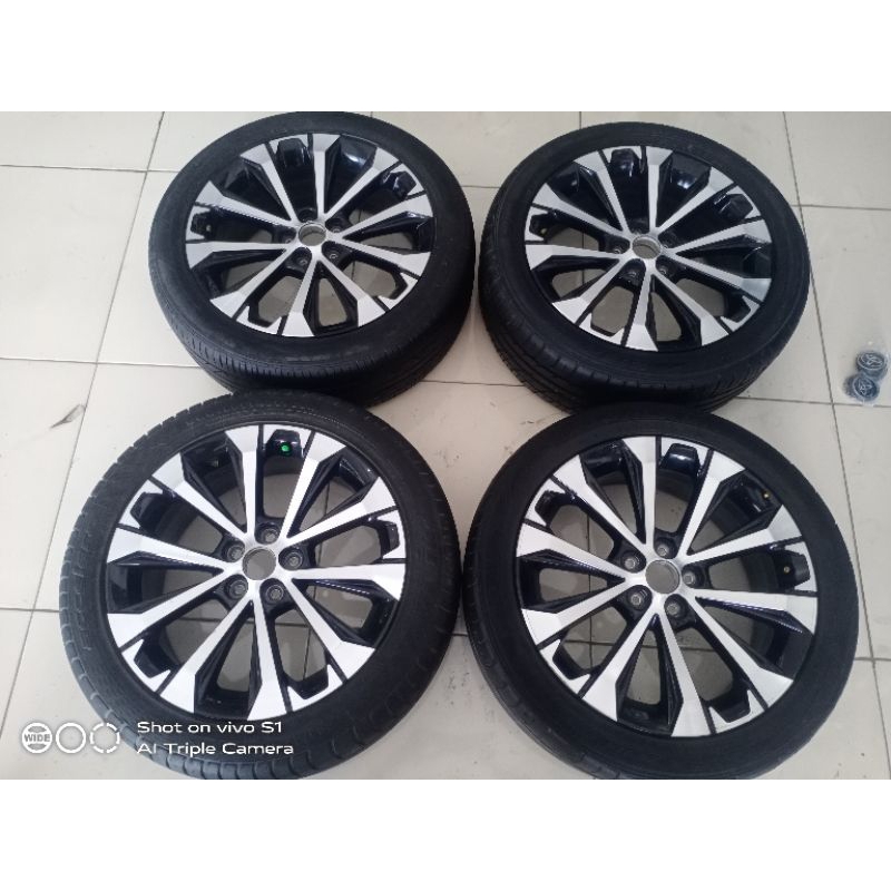 velg original avanza veloz ring 17 pcd 5x114 cocok avanza dll