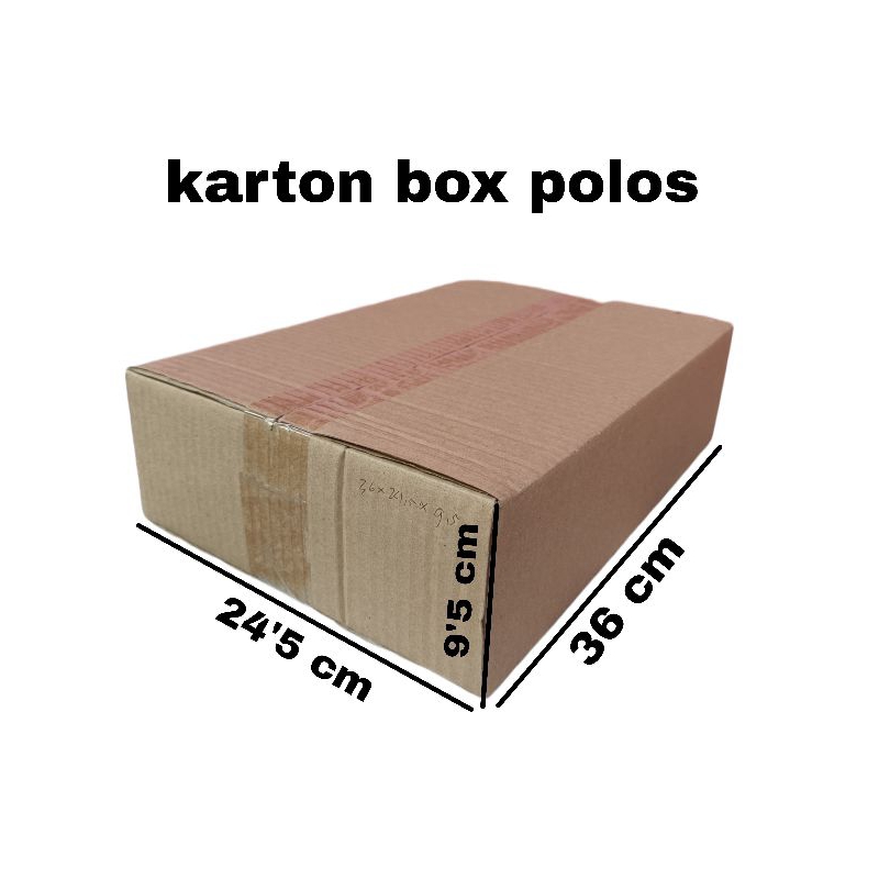

kardus polos 36x24'5x9'5 kardus kecil kardus besar