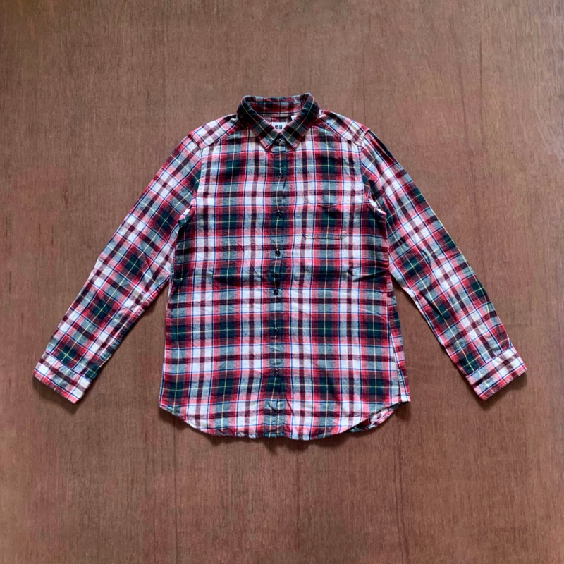Kemeja Flannel Uniqlo for Women Original