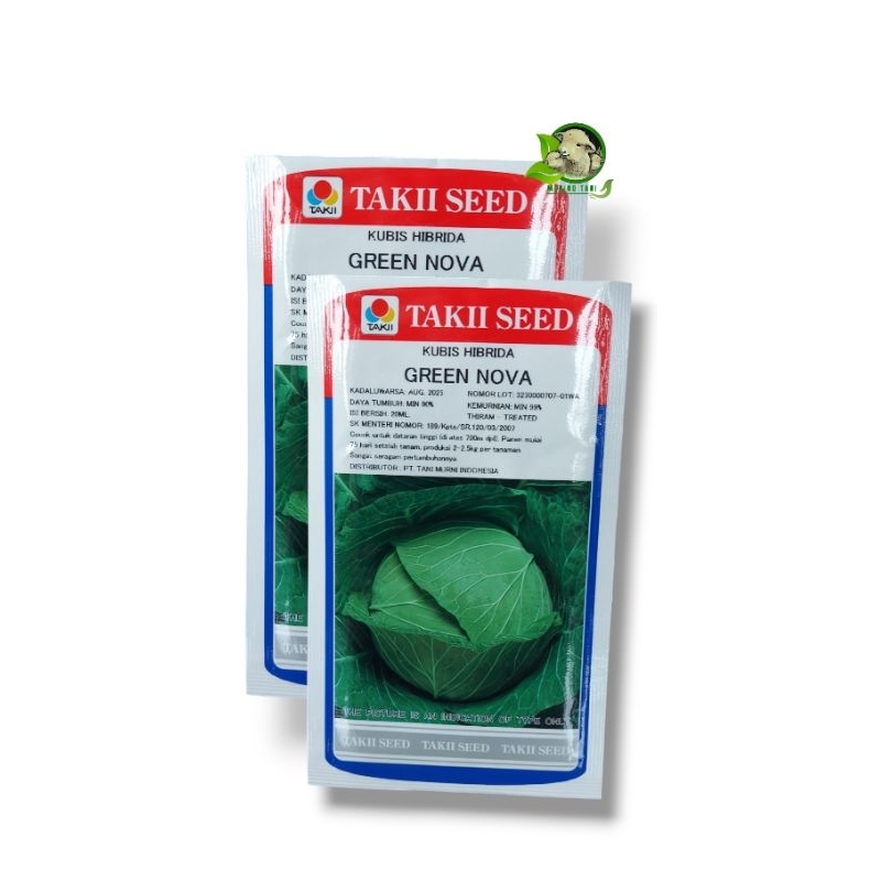 BIBIT BENIH KUBIS HIBRIDA GREEN NOVA