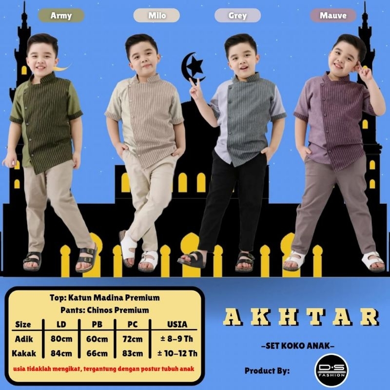 SET KOKO ANAK AKHTAR by DS FASHION