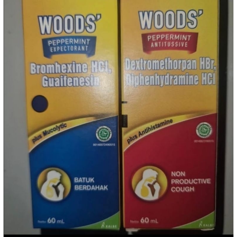 Obat batuk woods 60 ml