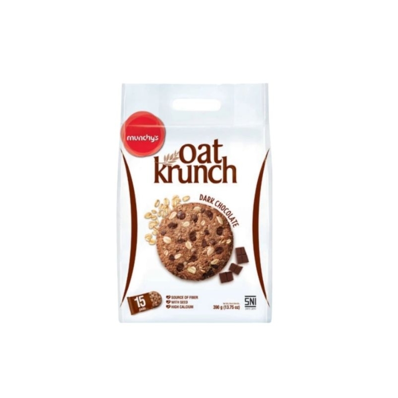 

Munchys Oat Krunch Dark Chocolate 390g isi 15