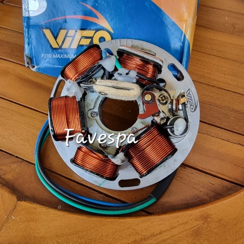 SPUL SET NAHFUR VESPA PX PS PLATINA VIFO