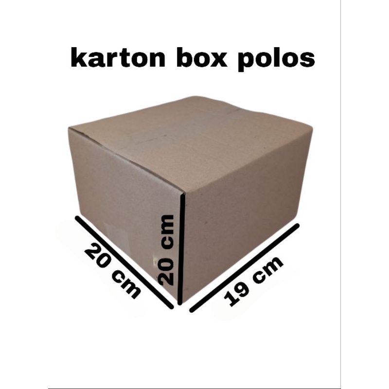 

kardus polos UK 20x19x20 kardus besar kardus packing kardus kecil