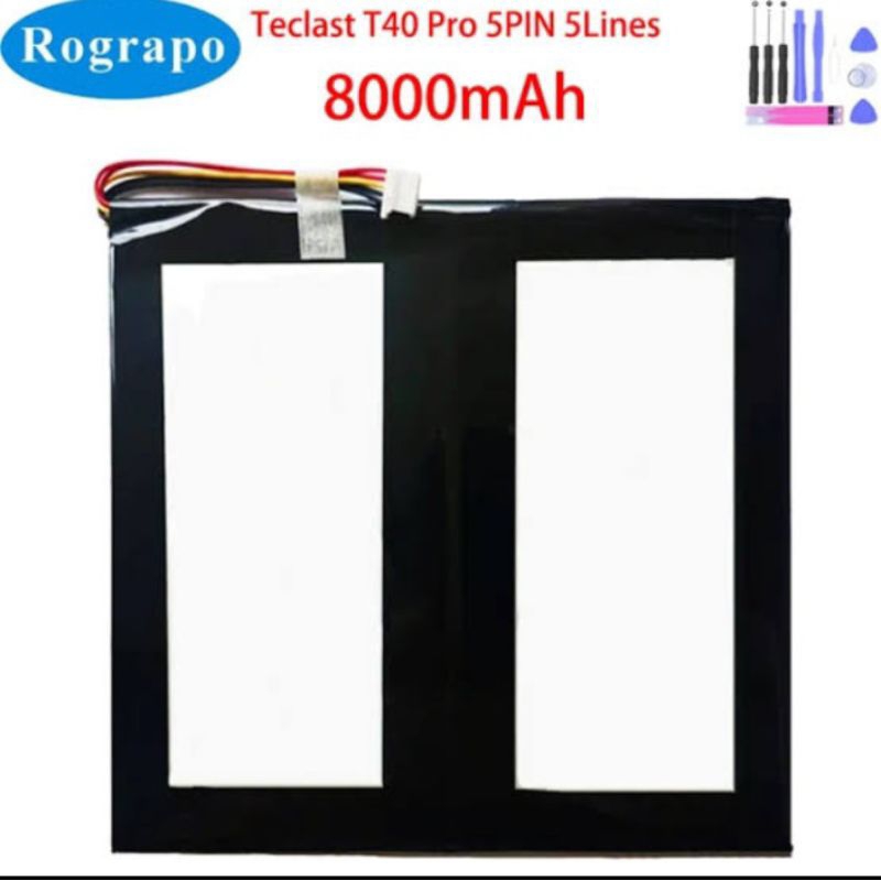 Batre 30105127 For Tablet Teclast T40 pro Batrei Tab Baterai tablet Batrai tab Battery