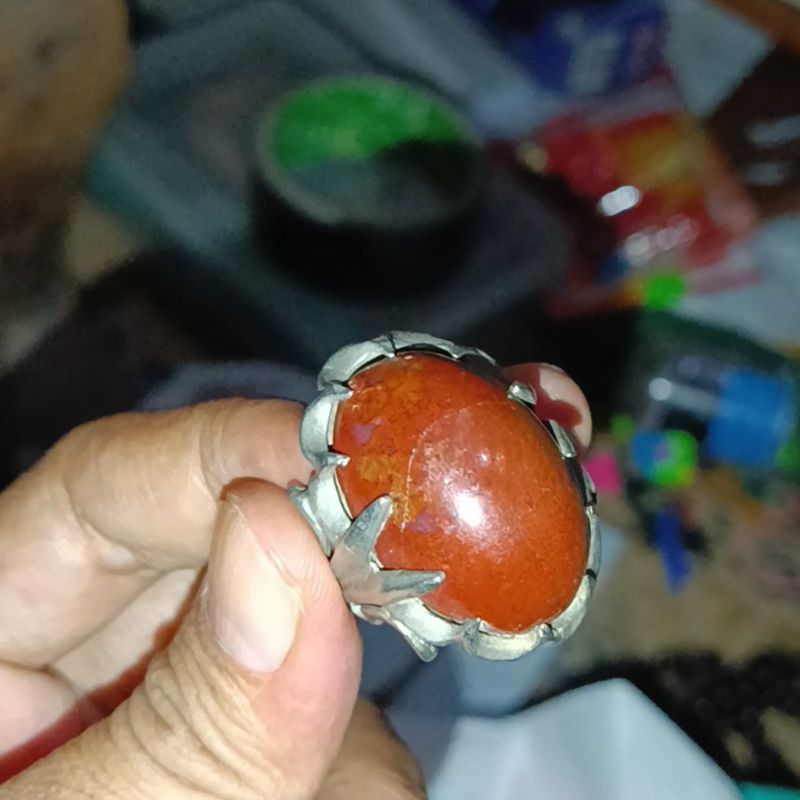 Cincin Akik Ati ayam