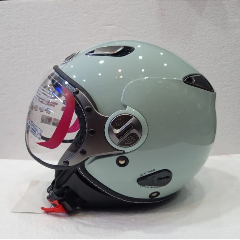 Helm KYT Elsico Retro solid 100% Original
