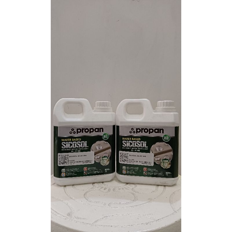 Cat Pelapis Batu Alam / Anti lumut & Jamur. Sicosol water based Propan.