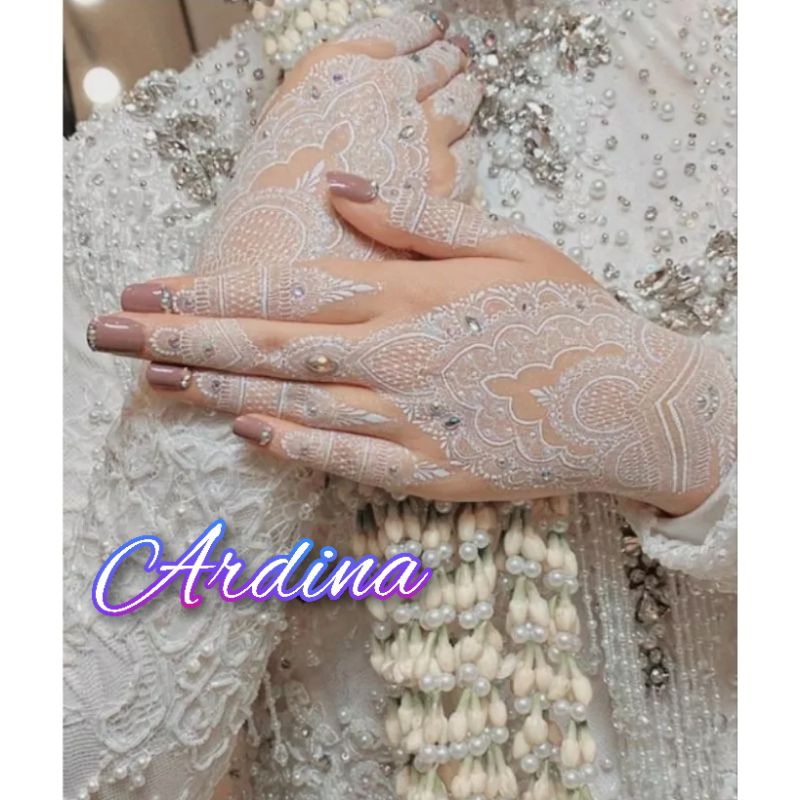 PAKET KOMPLIT HENA KANAN KIRI+GLITER+MANIK2+LEM HENA//HENA TEMPEL//HENA PENGANTIN MURAH//HENA TEMPEL