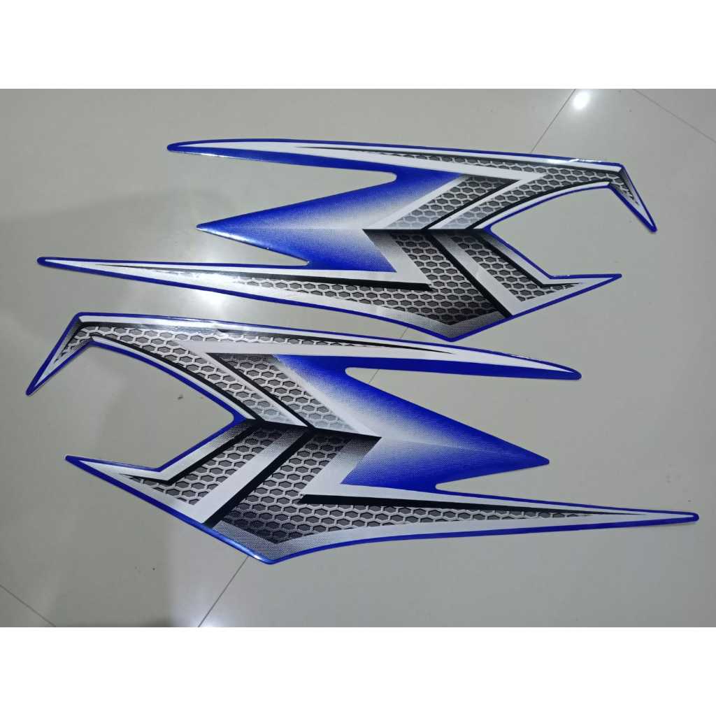 STIKER TANGKI RX KING 2004 BIRU