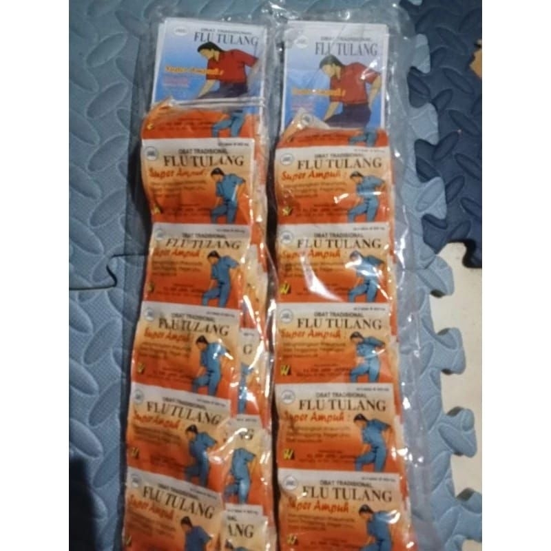 KAPSUL FLU TULANG / KAPSUL KECETIT / ORIGINAL