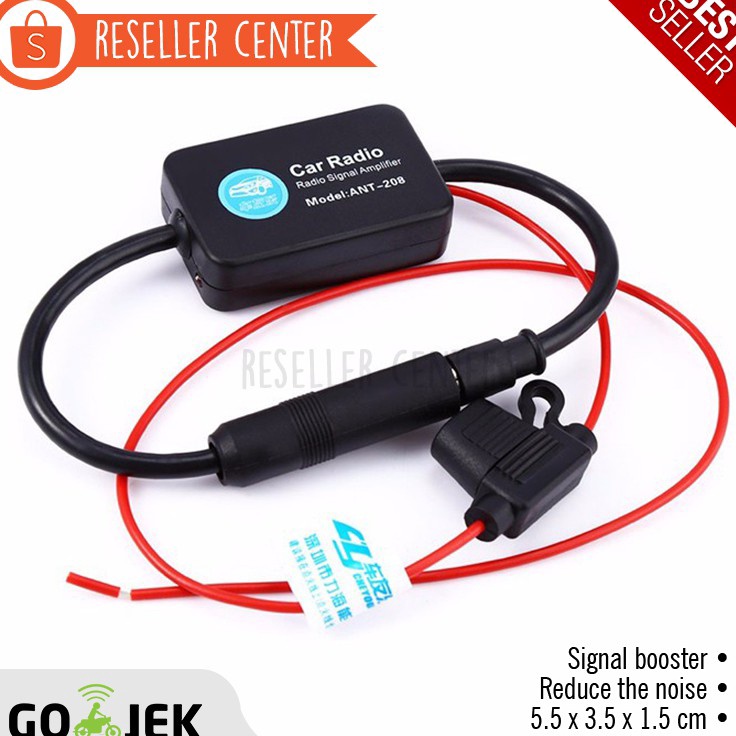 FM RADIO FM Radio Aerials Antena untuk Mobil  Penguat Sinyal Radio FM Mobil  Signal Booster  Car Rad