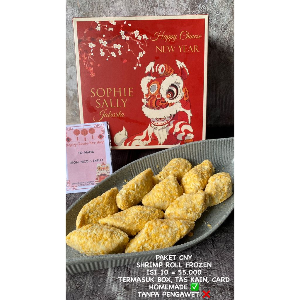 

Shrimp Roll Frozen - Hampers Imlek / Paket CNY - READY