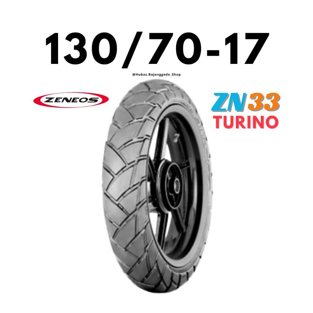 Ban Motor Ring 17 [ 130/70 ] ZN33 TURINO Ban ZENEOS 130/70-17 Tubeless