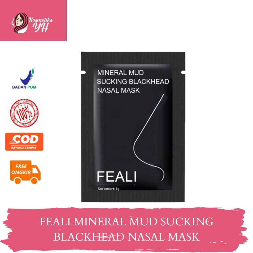 FEALI MASKER KOMEDO MASKER KOMEDO AMPUH SERTA MASKER PENHILANG KOMEDO