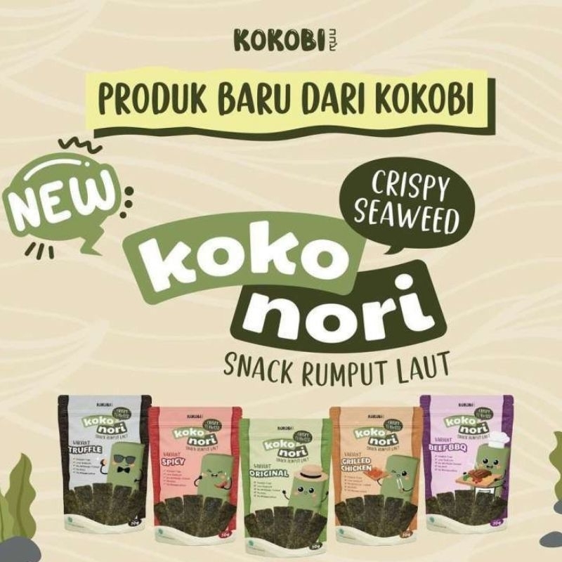 

KOKOBI KOKO NORI SNACK RUMPUT LAUT 12+BULAN