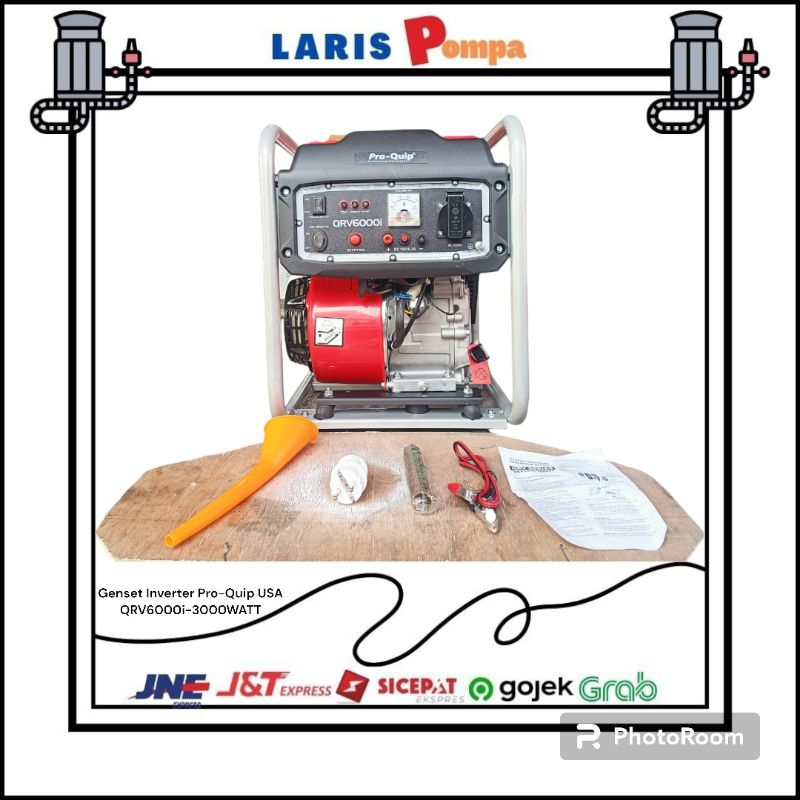 Genset Inverter Pro-Quip USA QRV6000i-3000WATT
