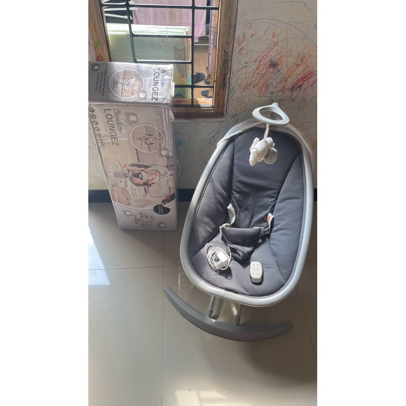 ayunan/bouncer/swing cocolatte loungez by snuggli preloved