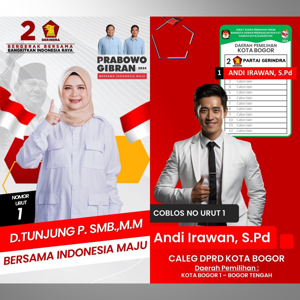 Video Promosi Caleg Animasi Partai Gerindra