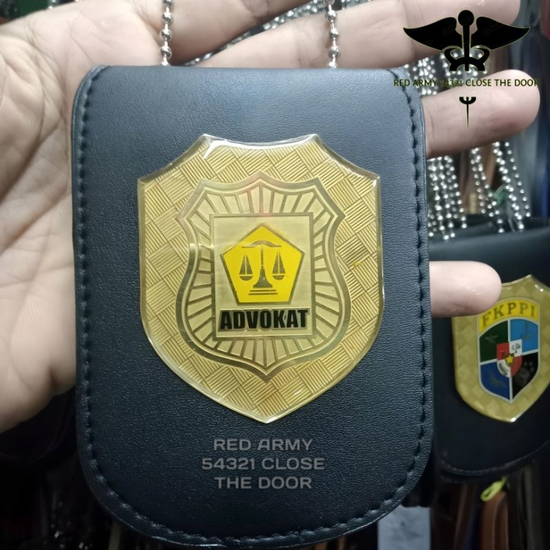 

Holder ID Card Lanyard Name Tag Model Kalung Logo ADVOKAT