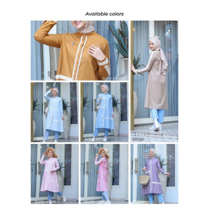 ❤️ Dannis Online Surabaya ❤️ B230612 Blouse Dannis Terbaru blouse Dewasa Dress wanita Outer Inner ka