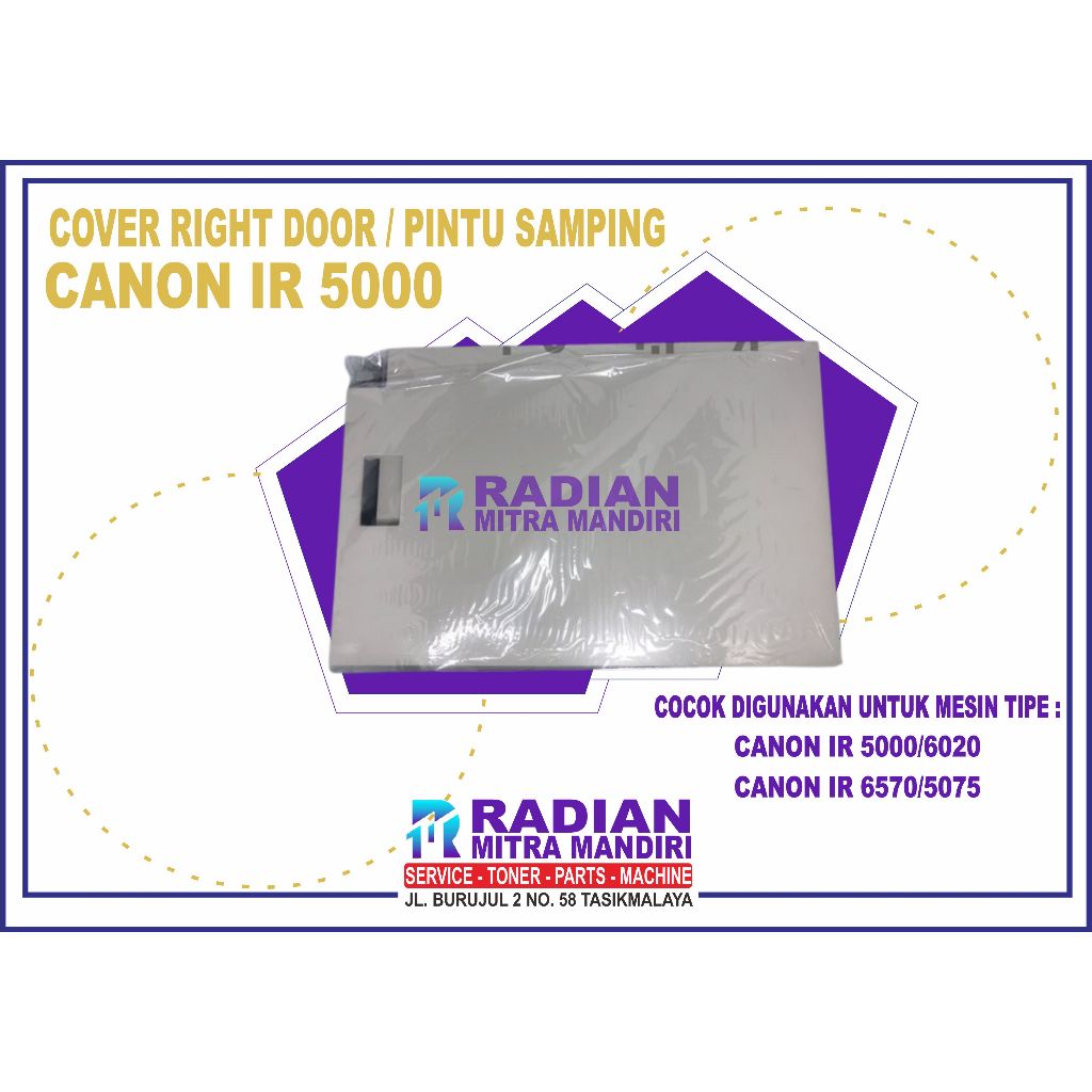 COVER PINTU SAMPING MESIN FOTOCOPY CANON IR 5000 IR 5020 IR 6570