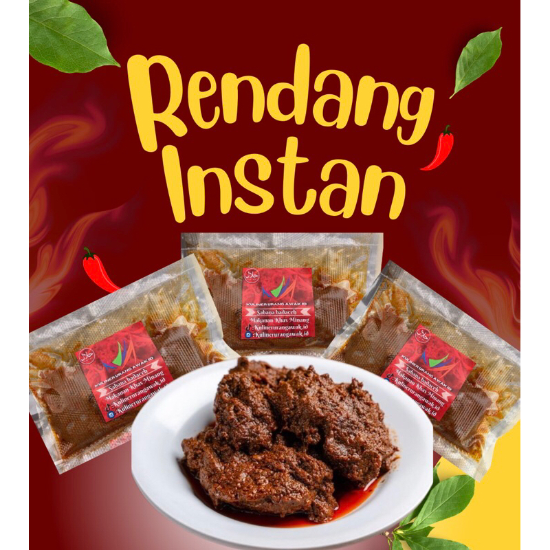 

rendang instan 3 pack
