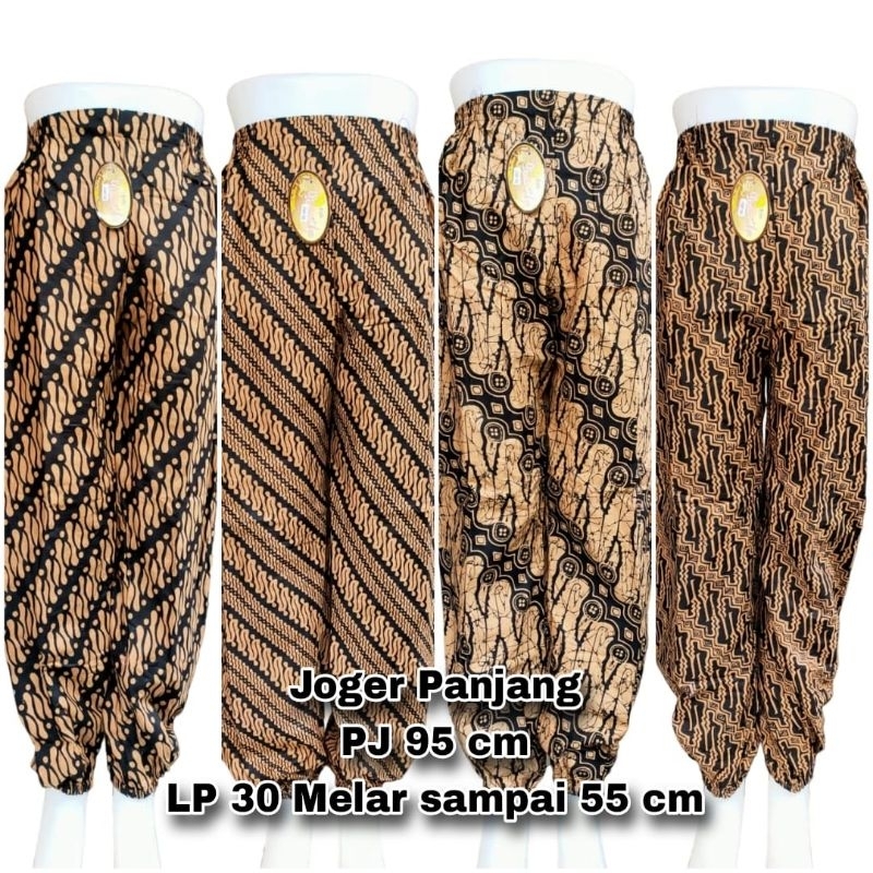 NJ RAMIA JOGER MOTIF BATIK JOGER BATIK PANJANG MURAHl
