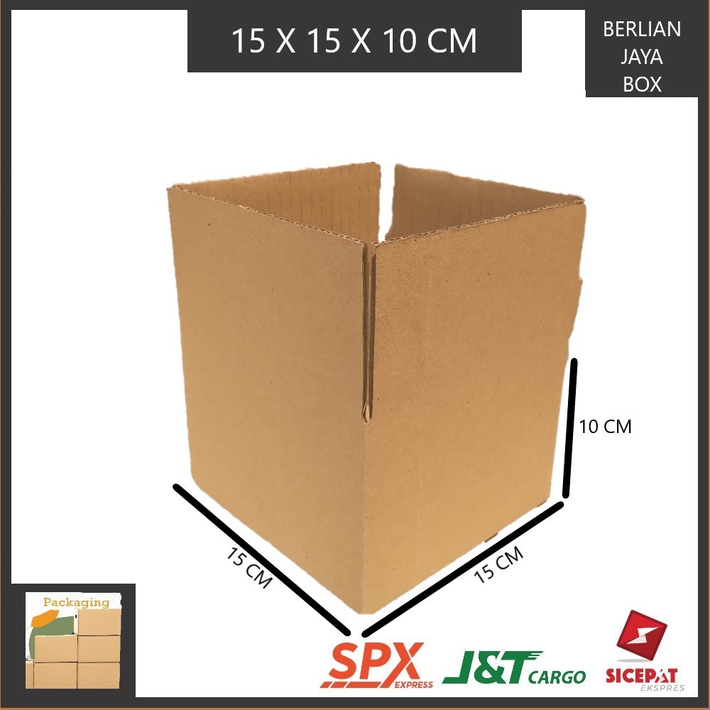 

KARDUS PACKING SINGGLE WALL UKURAN P15xL15xT10 CM