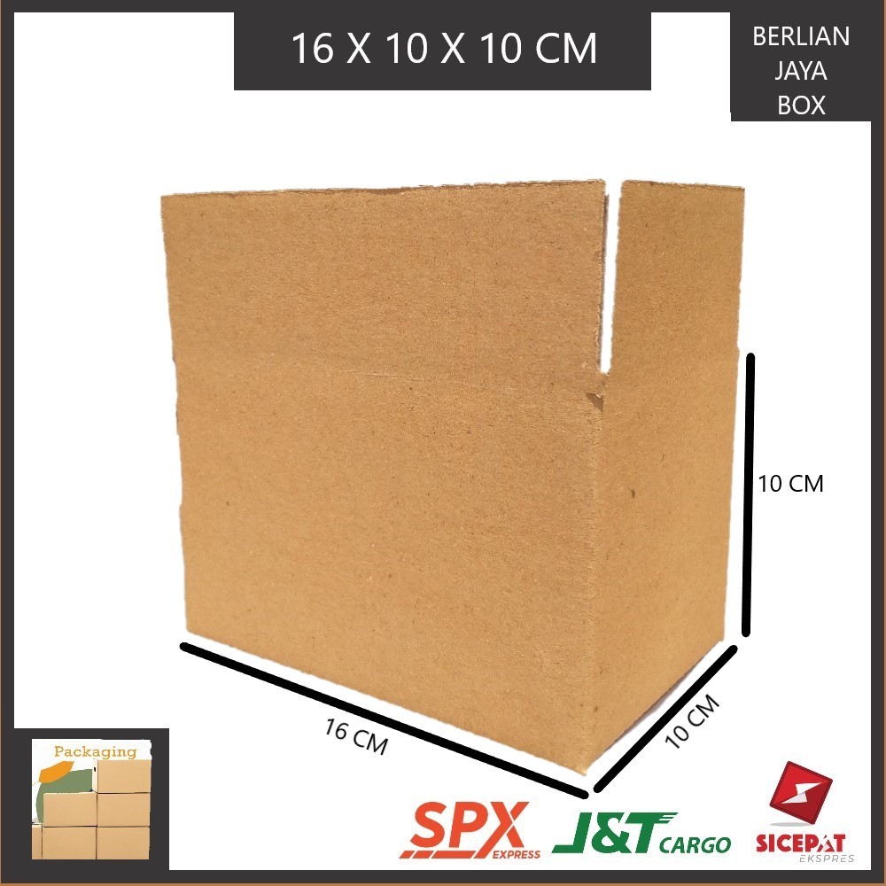 

KARDUS PACKING TEBAL SINGGLE WALL UKURAN P16xL10xT10 CM