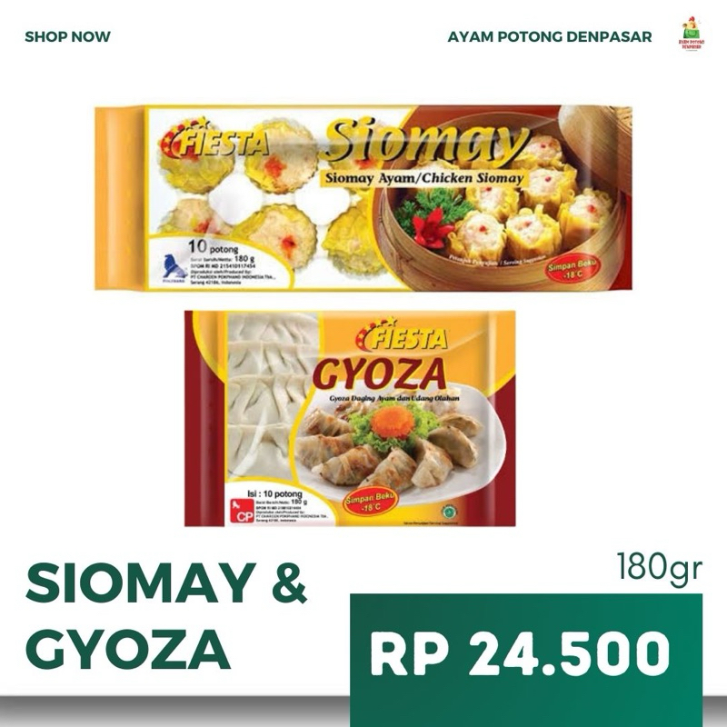 

FIESTA SIOMAY GYOZA 180gr