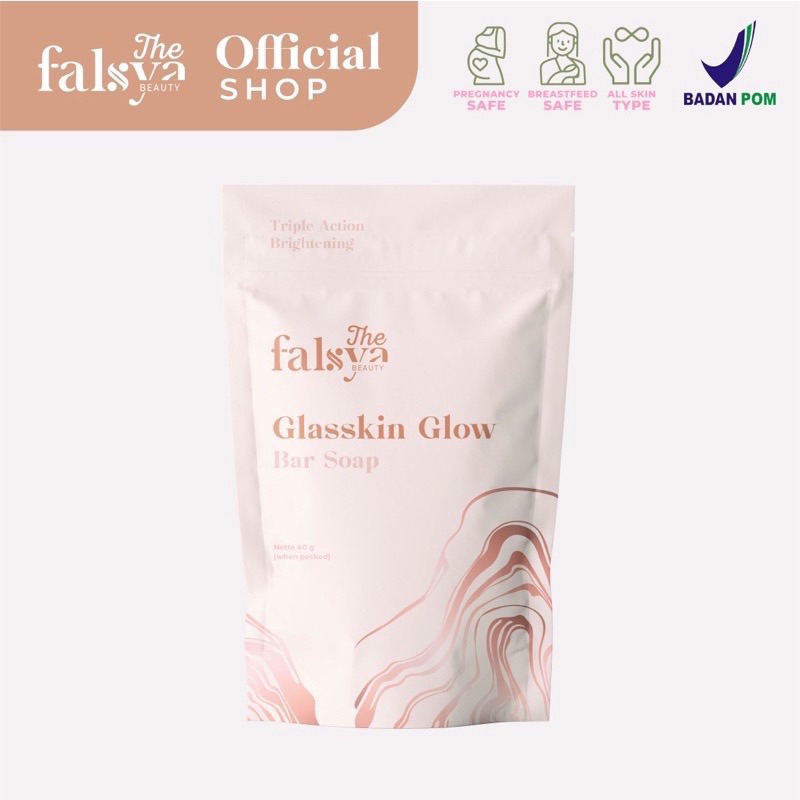 THE FALSYA GLASSKIN GLOW BAR SOAP