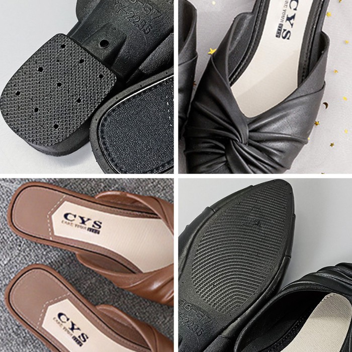 Gratong Sandal Sepatu Wanita Slip On Jelly Import Ala Korea /Sandal Sepatu Wanita Karet Korean Style