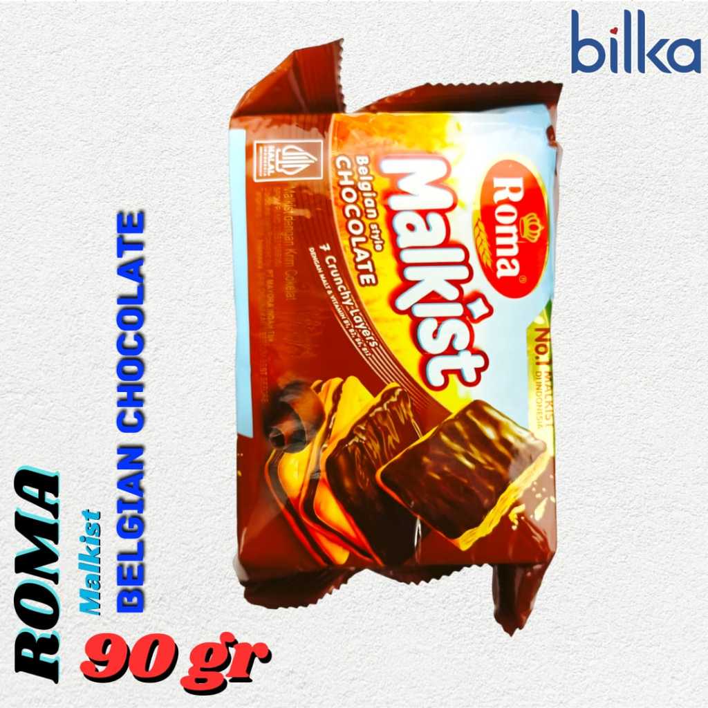 

ROMA Malkist Belgian Chocolate 90gr