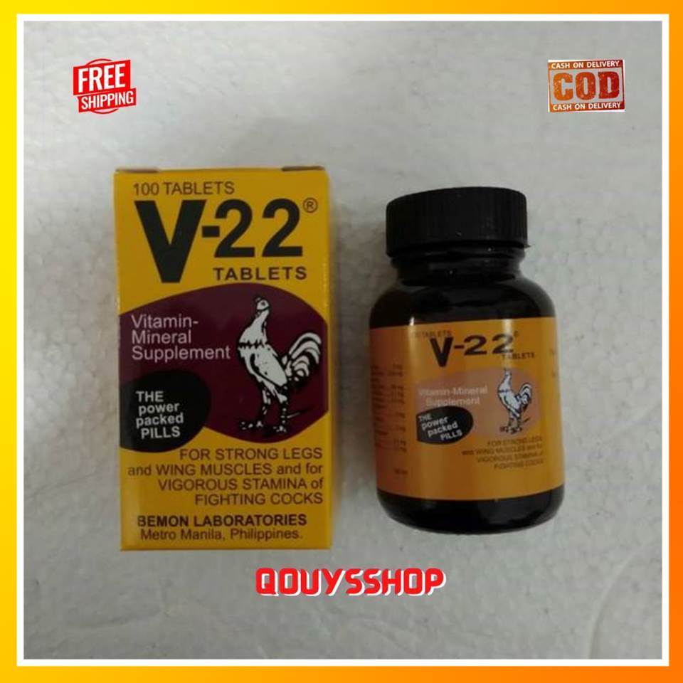 V22 vitamin obat ayam import