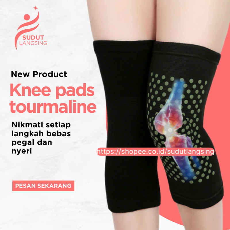 Deker lutut Terapi Tourmaline Penghangat Kaki Alat terapi Tourmaline Dekker Kneecare Theraphy Knee S