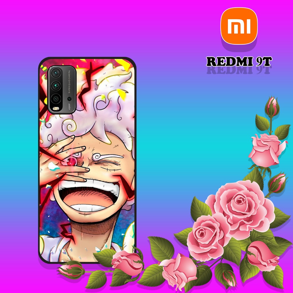 CUSTOM CASE GLOSSY [ PF16] ALL TYPE XIAOMI REDMI 9T MOTIF ANIME LUFFY ONE PIECE