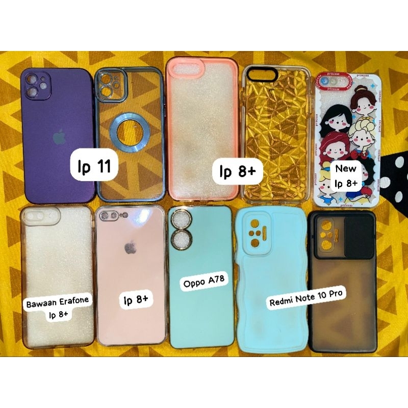 (SECOND) CASE IPHONE/ANDROID TYPE IP 8+, IP 11, OPPO A78