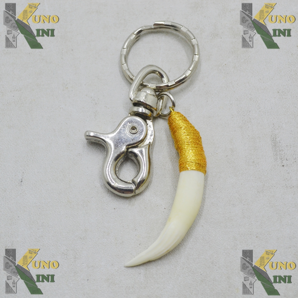 GANTUNGAN KUNCI GIGI BUAYA ASLI II, from Malaysia