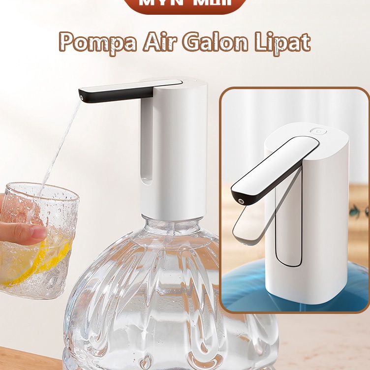 Pompa Air Galon Lipat  Pompa Galon Air Elektrik  Wireless Smart Water Dispenser  Lipat Water Pump Di