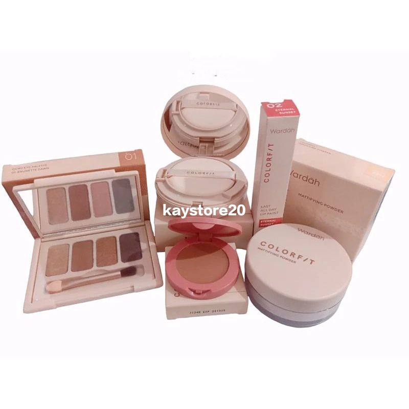 WARDAH PAKET MAKEUP COLORFIT SERIES 5IN1
