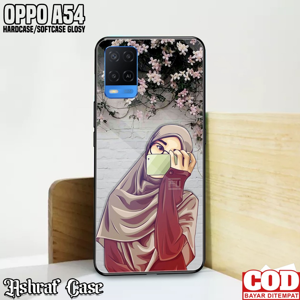Case OPPO A54 - Casing Hp OPPO A54 ( HJB ) Silikon Hp OPPO A54 - Softcase Glass Kaca - Kondom Hp OPP