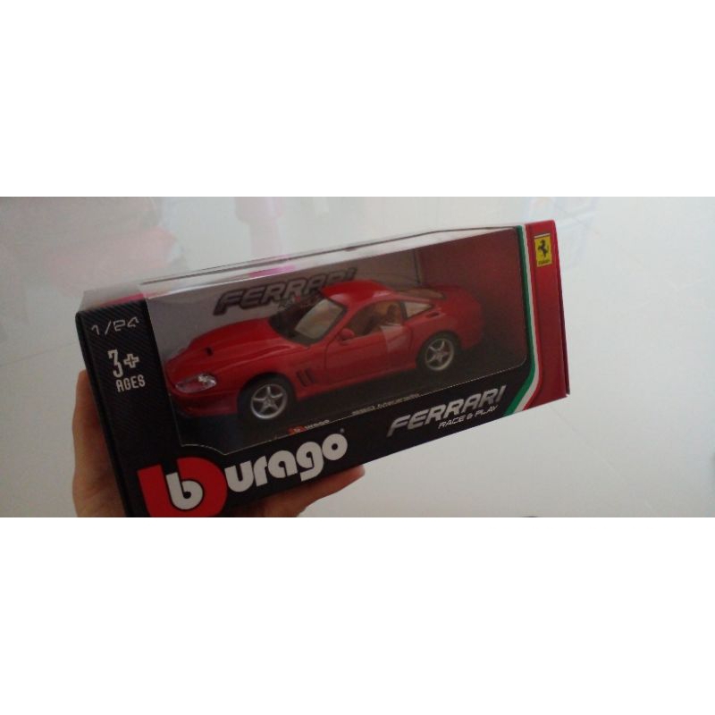 Diecast bburago skala 1/32 ferrari 500 maranello