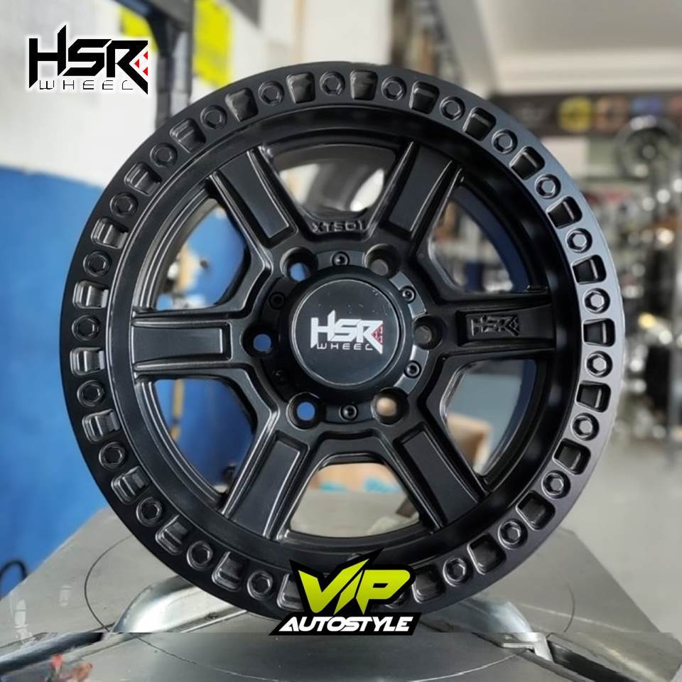 Velg mobil Ring 16 Ford Everest Panther Triton Isuzu Mux - HSR XTS01 Racing