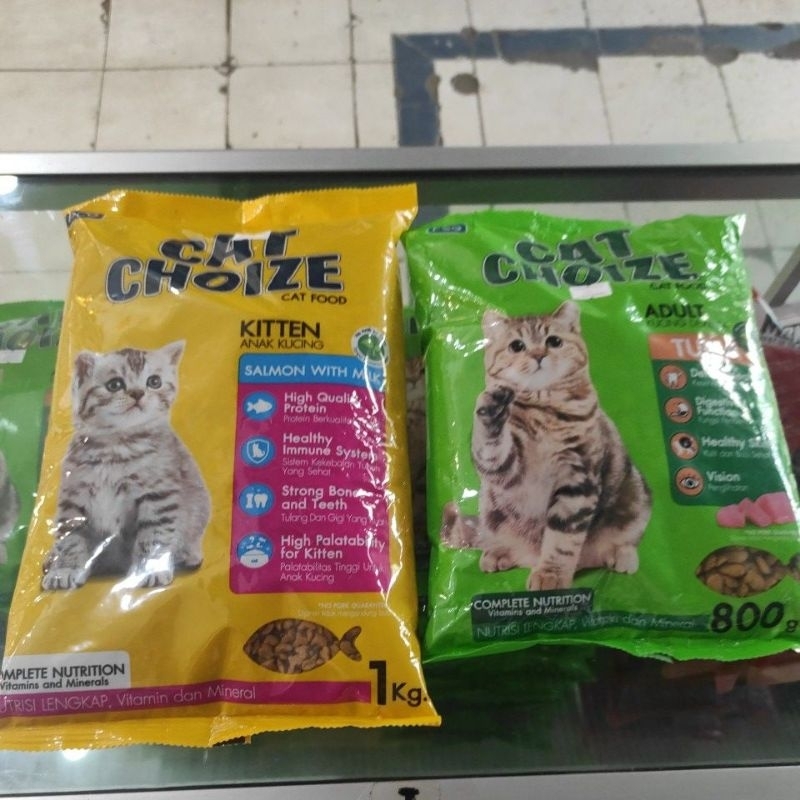 Cat Choize 800g dan 1kg kitten dan dewasa