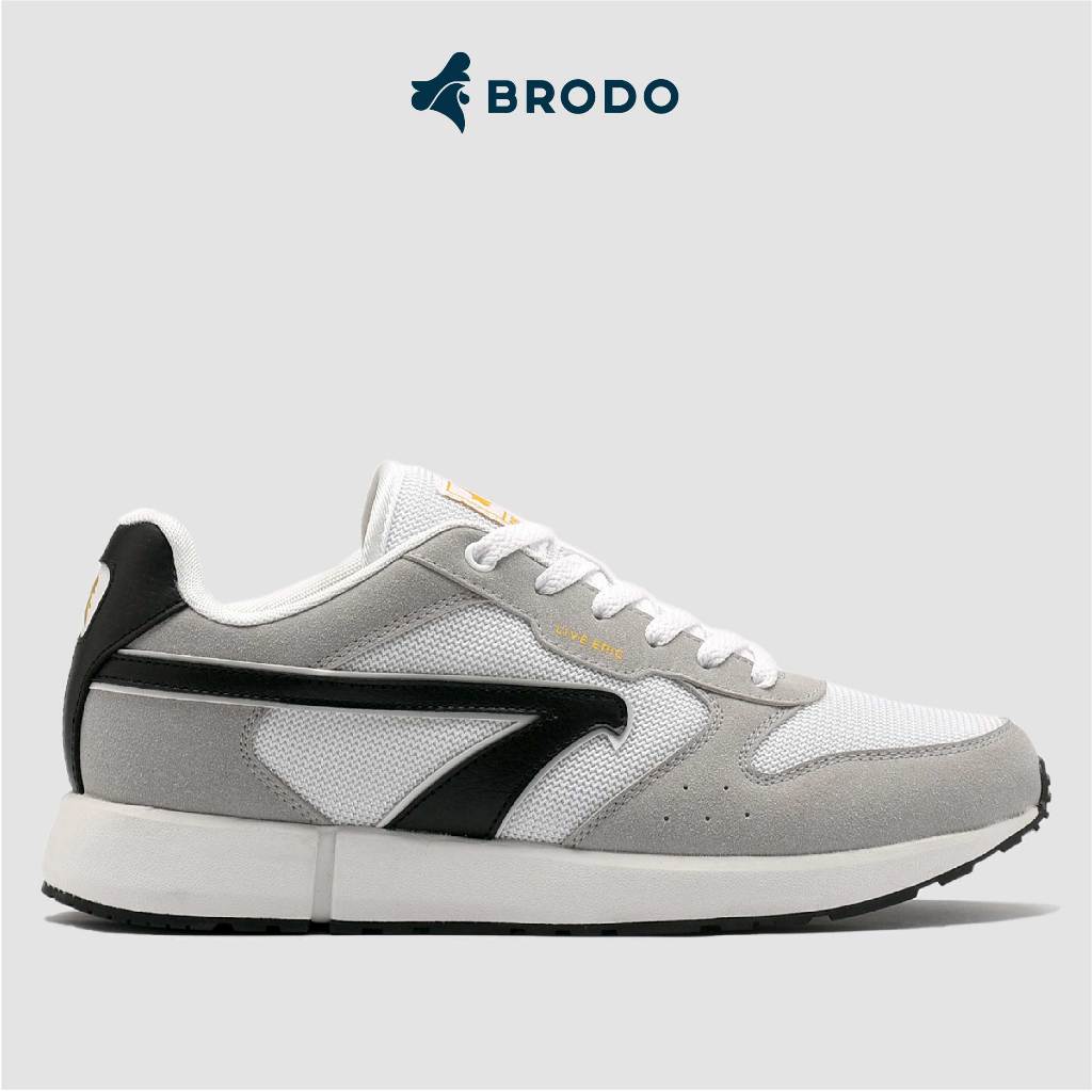 BRODO - Sneakers Corsa Classic White Black WS